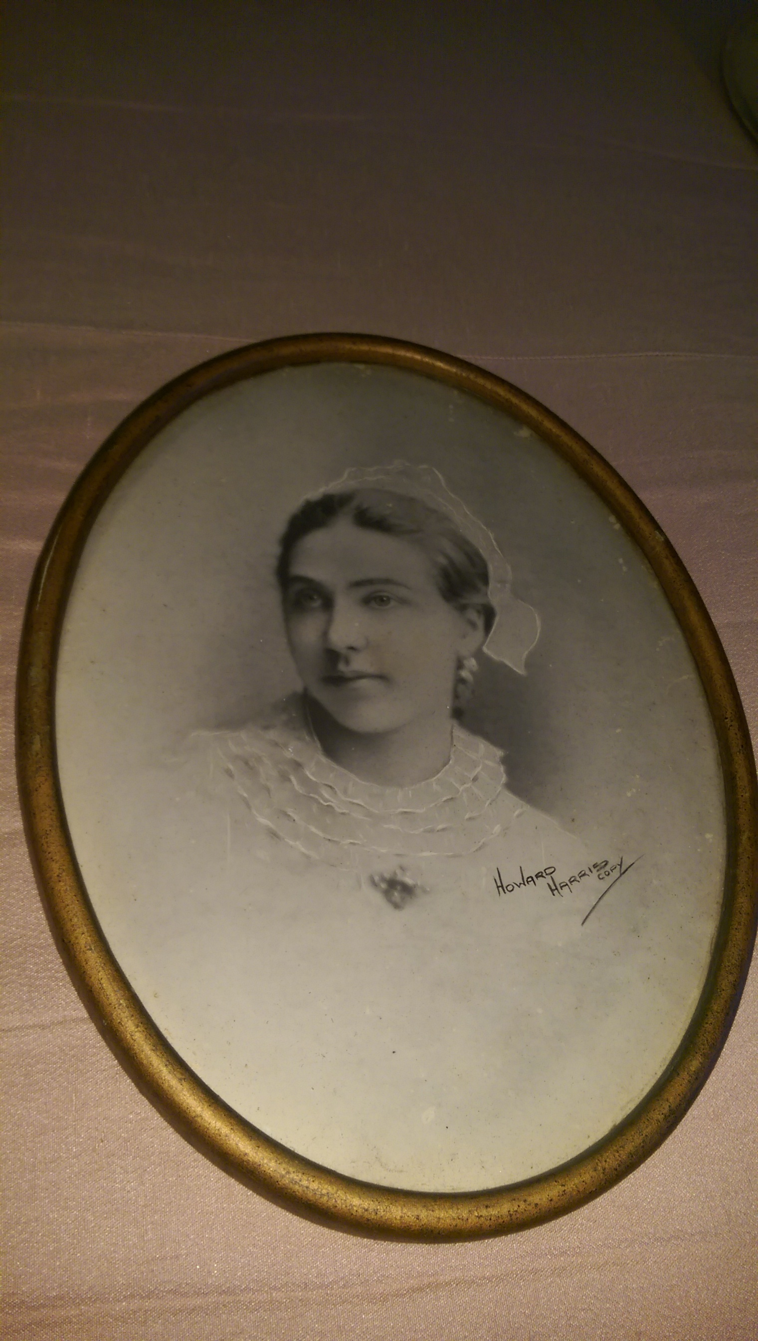 MARGARET MARSHALL ( CLEMENTINA MOTHER ) PORTRAIT APPROX 1870 DORNOCH NORTH SCOTLAND 